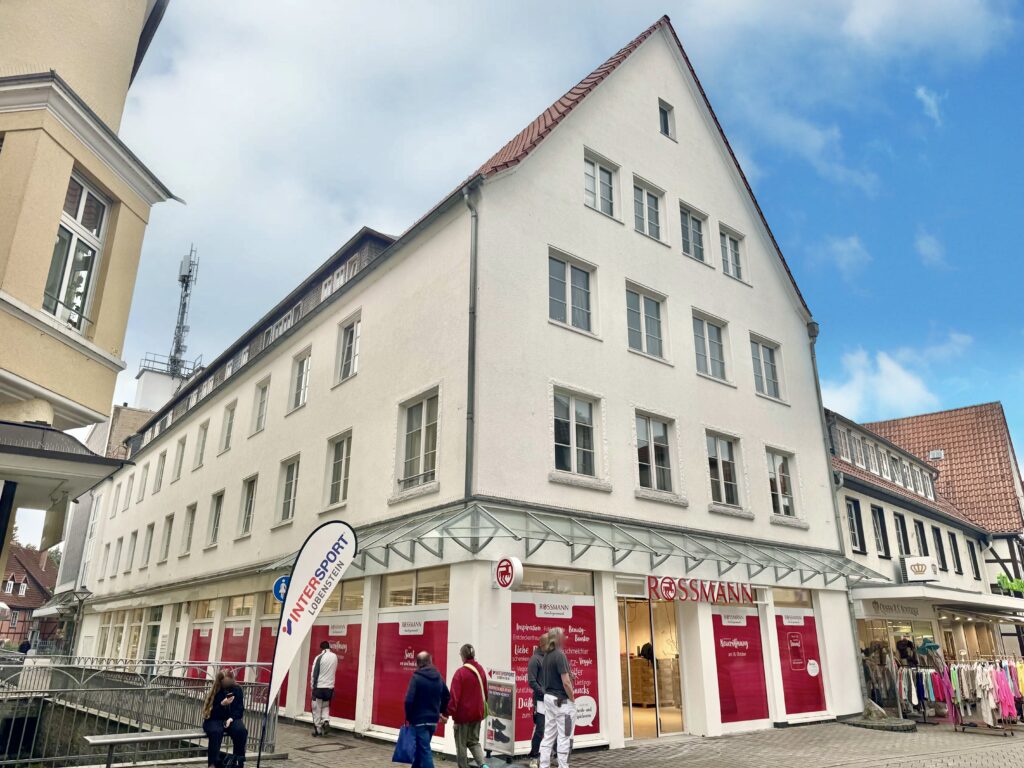 Wohn- und Geschäftshaus Hansastraße 12 bis 14 in der Soester Fußgängerzone