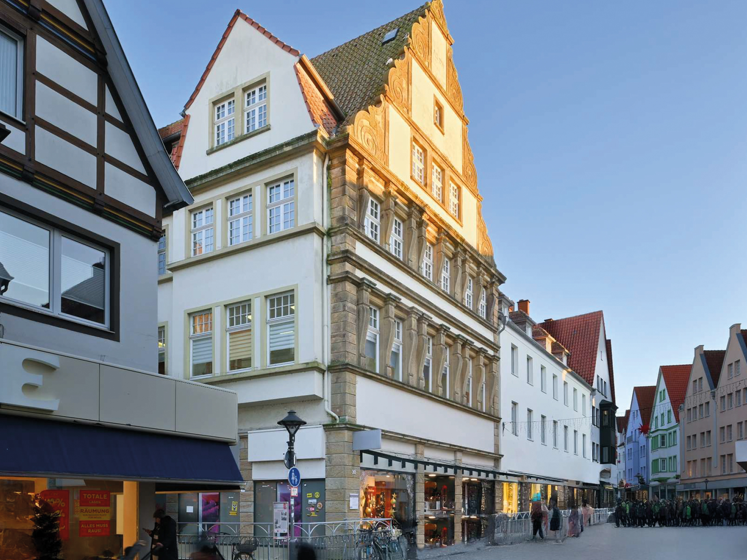 Denkmalgeschütztes Wohn- und Geschäftshaus in Soest